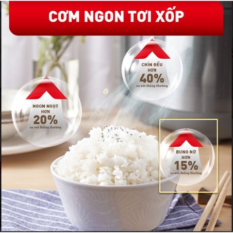 Nồi cơm điện tử Tefal RK818A68 - 1.8L (Tặng 1 Dao gọt trái cây Tefal Comfort 9cm)