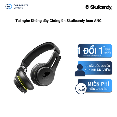 Tai nghe Không dây Chống ồn Skullcandy Icon ANC