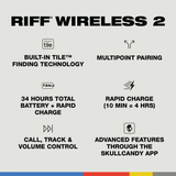 Tai Nghe Chụp tai SkullCandy Riff Wireless 2