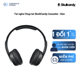 Tai nghe Chụp tai SkullCandy Cassette - Đen
