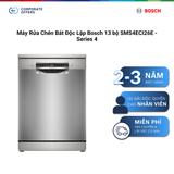 Máy Rửa Chén Bát Độc Lập Bosch 13 bộ SMS4ECI26E - Series 4