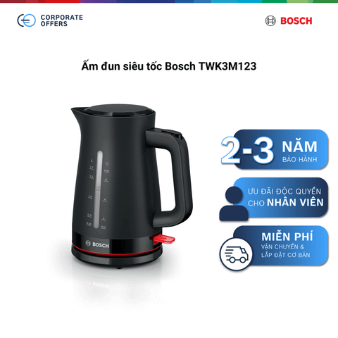 Ấm đun siêu tốc Bosch TWK3M123