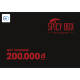 [E-VOUCHER] Spicy Box - Phiếu quà tặng Spicy Box 200k