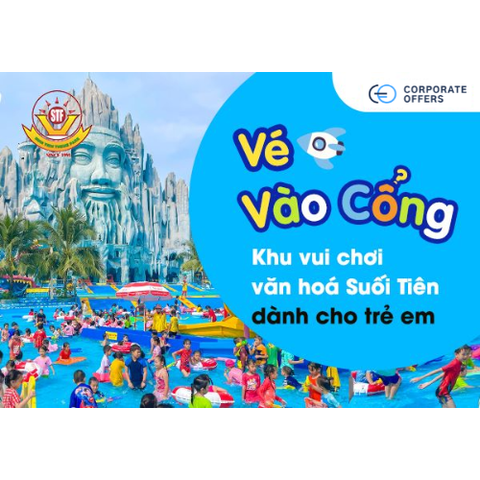 [E-VOUCHER] Công Viên Văn Hóa Suối Tiên - Vé Vào Cổng Và Xe Lửa Khu Vui Chơi Công Viên Văn Hoá Suối Tiên Dành Cho Trẻ Em
