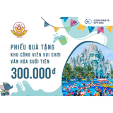 [E-VOUCHER] Công Viên Văn Hóa Suối Tiên - Phiếu Quà Tặng Khu Vui Chơi Công Viên Văn Hoá Suối Tiên 300K