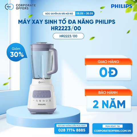 Máy xay sinh tố Philips HR2223/00