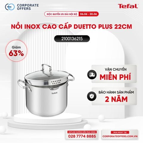 Nồi Inox cao cấp Duetto Plus 22cm