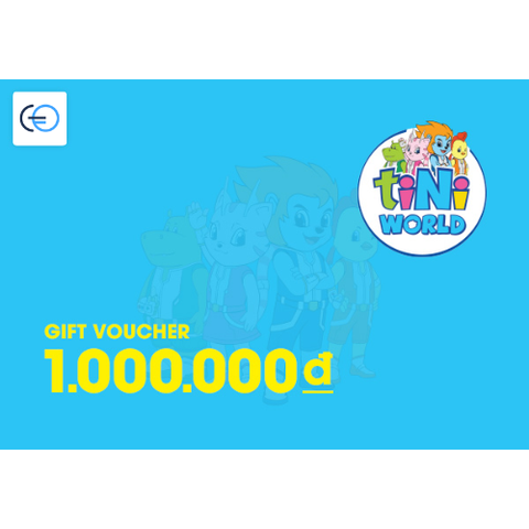 [E-VOUCHER] tiNiWorld - Phiếu quà tặng tiNiWorld 1000k