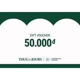 [E-VOUCHER] TOUS les JOURS - Phiếu quà tặng TOUS les JOURS 50K