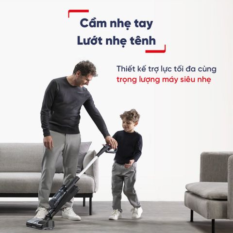 Máy hút bụi lau sàn không dây Tefal X-Combo GF3039KO