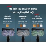 Máy hút bụi lau sàn không dây Tefal X-Combo GF3039KO