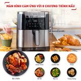 Nồi chiên không dầu Tefal 2in1 Easy Fry Grill 6.5L XXL EY801D15