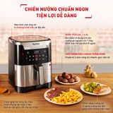 Nồi chiên không dầu Tefal 2in1 Easy Fry Grill 6.5L XXL EY801D15