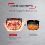 Nồi cơm điện tử Tefal Delirice Plus 1.8L RK776B68 - Xám (Tặng 1 Hộp nhựa Tefal 1.2L)