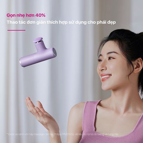 Súng massage fascial gun Philips PPM7311