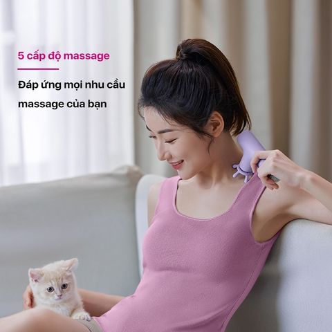 Súng massage fascial gun Philips PPM7311