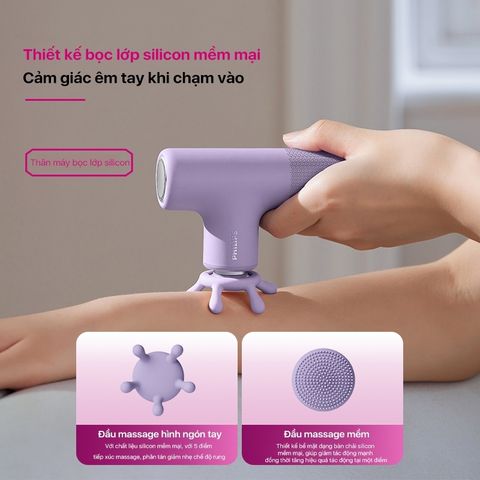 Súng massage fascial gun Philips PPM7311
