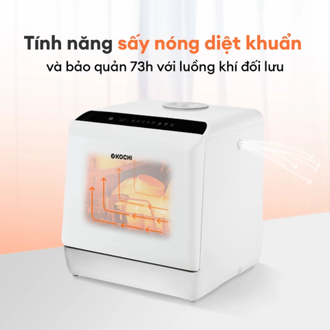 Máy rửa chén bát để bàn thông minh Kochi C300
