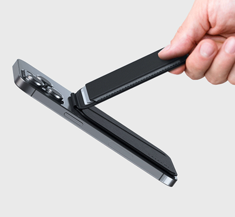 Ví magnetic kiêm giá đỡ cho iPhone Satechi