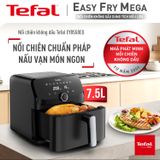 Nồi chiên không dầu Tefal Mega EY8558E0 7.5L - Black