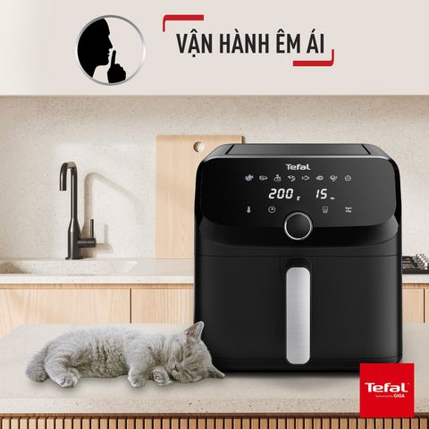 Nồi chiên không dầu Tefal Mega EY8558E0 7.5L - Black