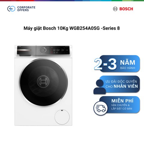 Máy giặt Bosch 10Kg WGB254A0SG -Series 8