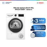 Máy sấy ngưng tụ Bosch 9Kg WPG24100MY - Series 6