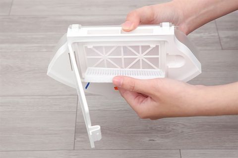 Robot hút bụi lau nhà Xiaomi Vacuum E5 Trắng EU