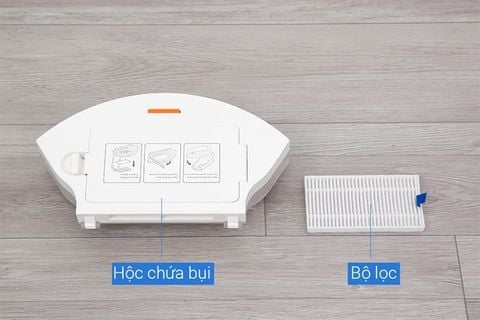 Robot hút bụi lau nhà Xiaomi Vacuum E5 Trắng EU
