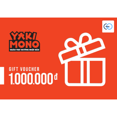 [E-VOUCHER] Yakimono - Phiếu quà tặng Yakimono 1000k