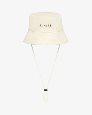  SENSSE METAL-LOGO CANVAS BUCKET HAT 
