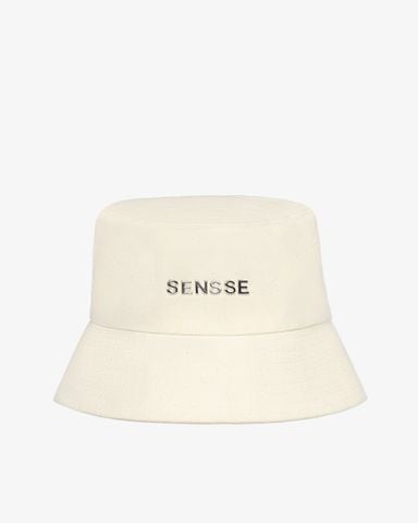  SENSSE METAL-LOGO CANVAS BUCKET HAT 