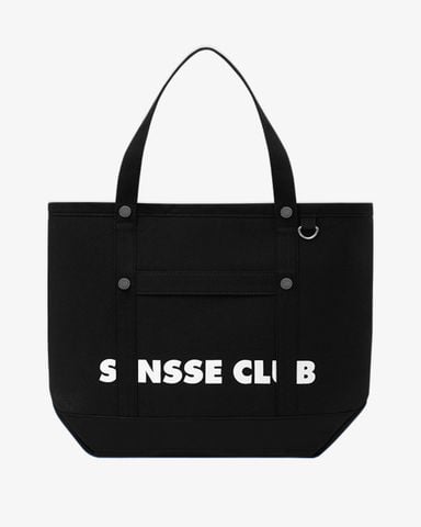  COLORBLOCK DAILY TOTE - TARPAULIN - BLACK/ BLUE 