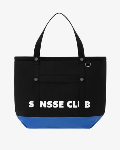  COLORBLOCK DAILY TOTE - TARPAULIN - BLACK/ BLUE 