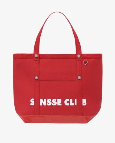  COLORBLOCK DAILY TOTE - TARPAULIN - RED / RED 