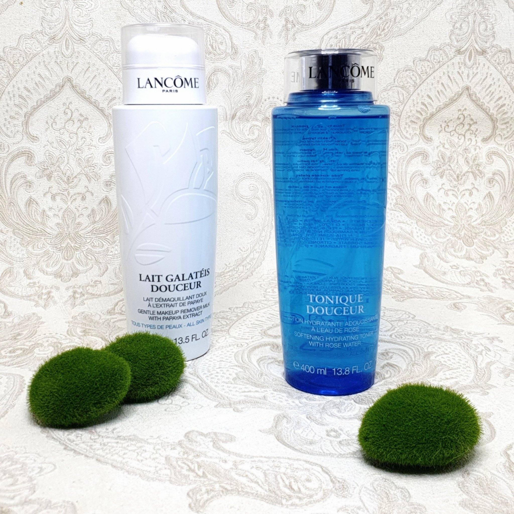 Bộ Sữa Tẩy Trang Tonner Dịu Nhẹ DOUCEUR LAIT DÉMAQUILLANT LOTION  TONIQUE 400ML