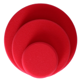  Phớt mút đánh bóng bước 1, màu đỏ, dùng để hiệu chỉnh bề mặt sơn ô tô 