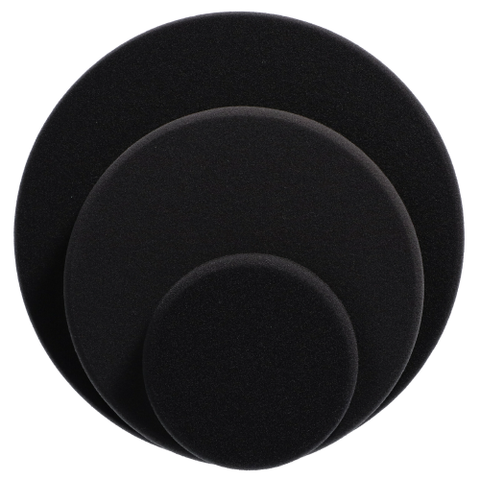  Phớt mút đánh bóng bước 2, màu đen, dùng để hiệu chỉnh bề mặt sơn ô tô 