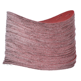  Giấy nhám tròn màu đỏ, dạng film nhựa, kích thước 150mm 