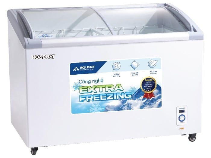 Tủ đông Hòa Phát 1 ngăn 2 cánh HSF AD6357.C1