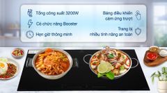 Bếp từ đôi lắp âm Electrolux EHI7260BB