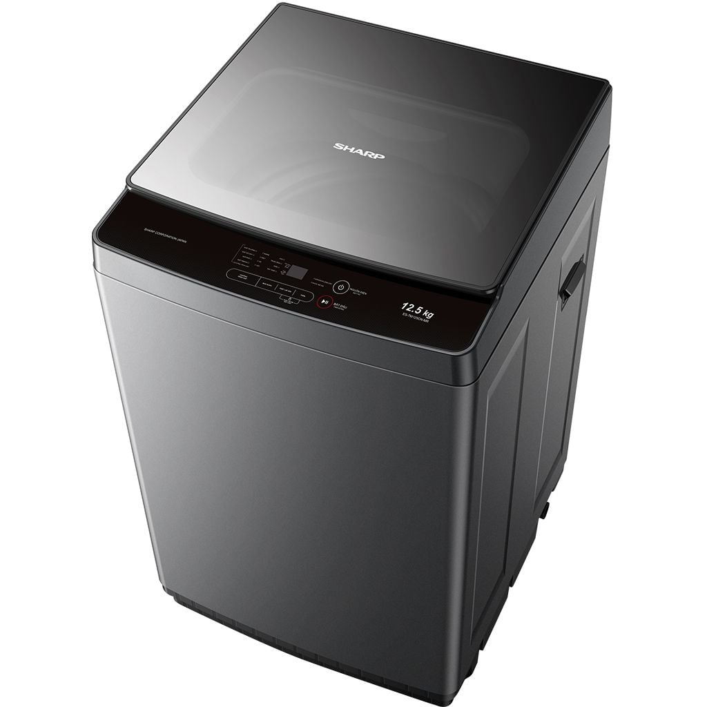 Máy giặt Sharp cửa trên 12.5 kg ES-TM125CN-MR