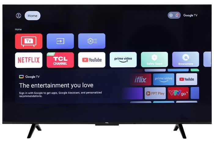 Google TV TCL 4K 50 inch 50P79B