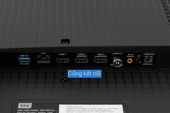 Google TV TCL 4K 55 inch 55P79B Pro