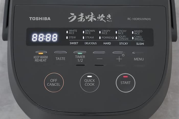 Nồi cơm điện tử Toshiba 1 lít RC-10DR5UVN(H)
