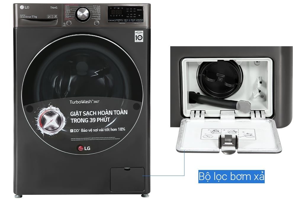 Máy giặt LG AI DD Inverter 11 kg FV1411S3B