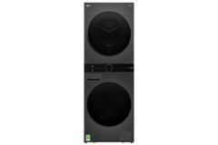 Tháp giặt sấy LG WashTower Inverter giặt 14 kg - sấy 10 kg WT1410NHB