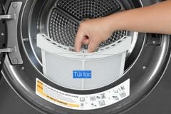 Tháp giặt sấy LG WashTower Inverter giặt 14 kg - sấy 10 kg WT1410NHB