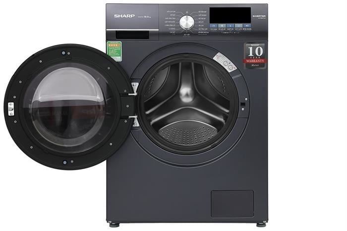 Máy giặt Sharp Inverter 9 kg ES-FM90CB-SB