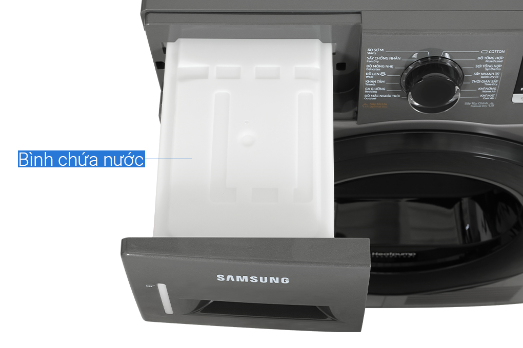 Máy sấy bơm nhiệt Samsung 9 kg DV90TA240AX/SV